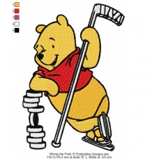Winnie the Pooh 31 Embroidery Designs
